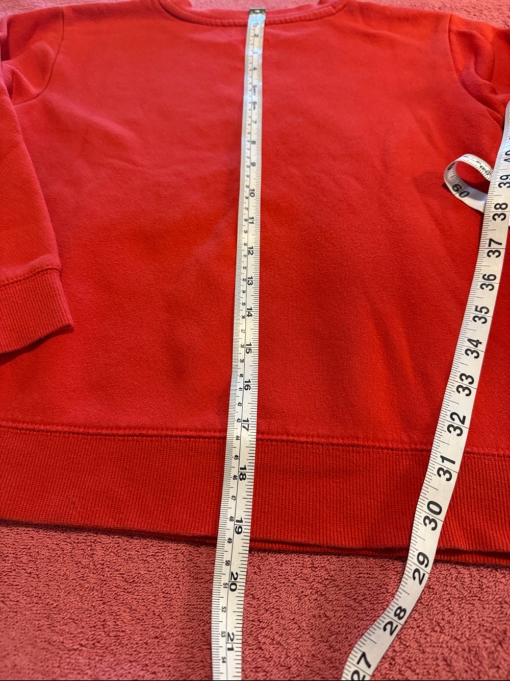 Kids' Bright Red Dino Pullover Sweatshirt - Picture 5 of 9